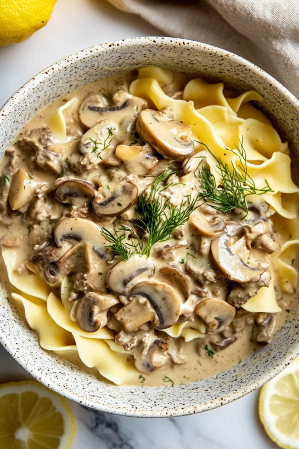 Martha Stewart’s Beef Stroganoff – Nell’s Version