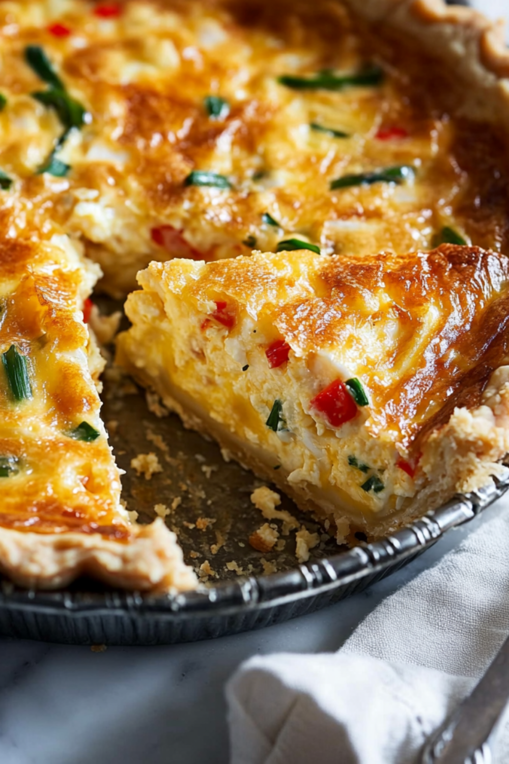 Martha Stewart’s Crab Quiche (Nell’s Version)