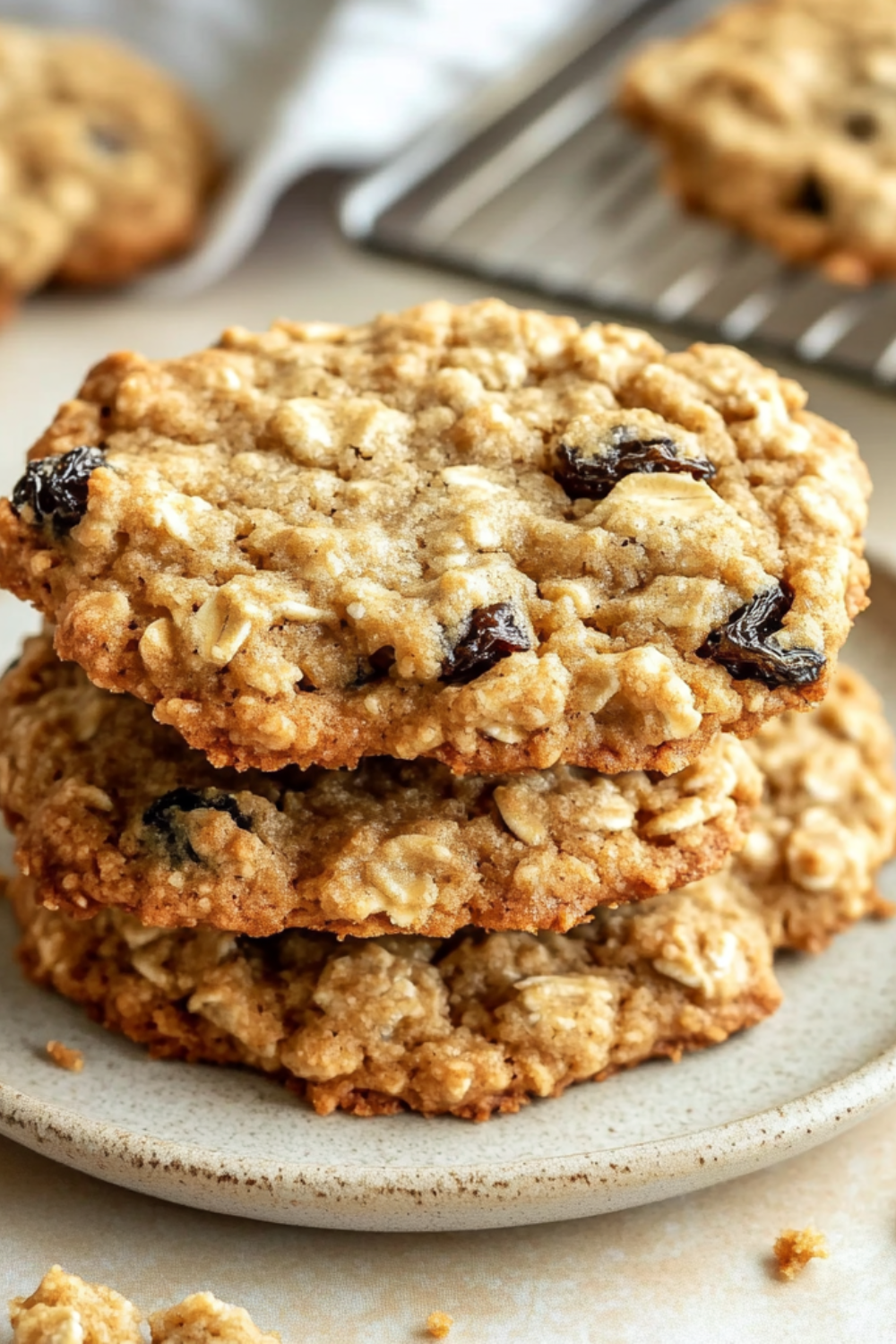 Martha Stewart’s Healthy Oatmeal Cookies – Nell’s Version