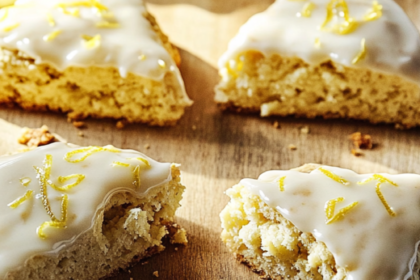 I Tried Martha Stewart’s Lemon Scones, and the Glaze Wasn’t the Only Thing That Cracked