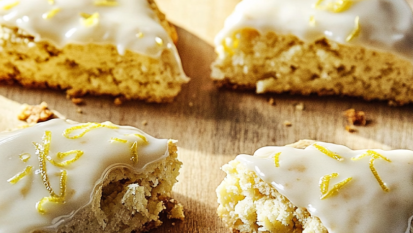 I Tried Martha Stewart’s Lemon Scones, and the Glaze Wasn’t the Only Thing That Cracked