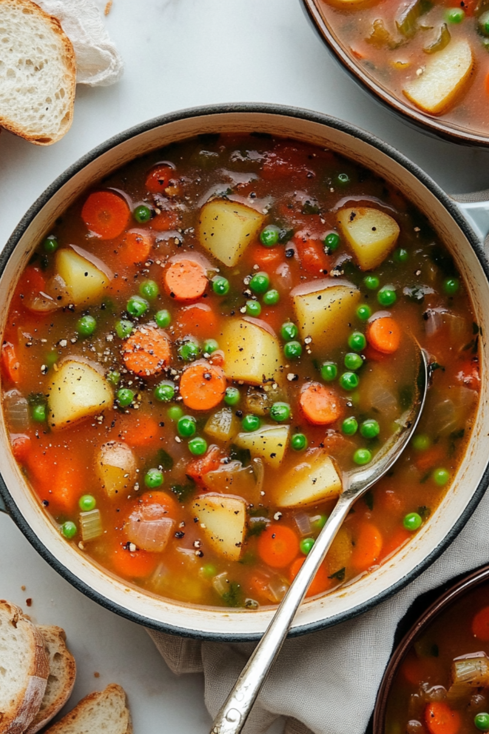 Martha Stewart’s Vegetable Soup – Nell’s Version