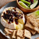 Baked Camembert with Cherry Jam Recipe