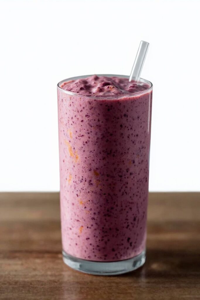 Blueberry-Banana Skyr Smoothie Recipe