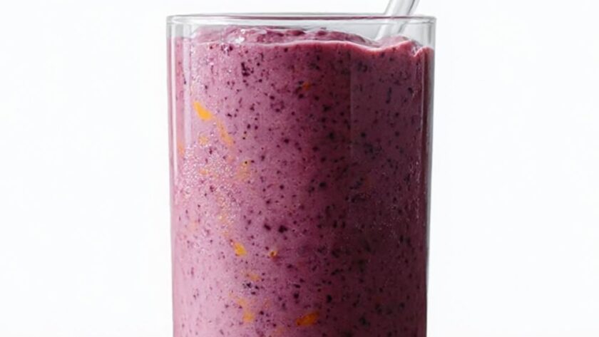 Blueberry-Banana Skyr Smoothie Recipe