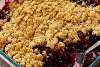 Blueberry Crumble Recipe