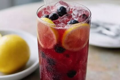 Blueberry-Mint Lemonade Recipe