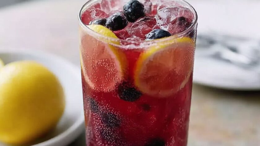 Blueberry-Mint Lemonade Recipe