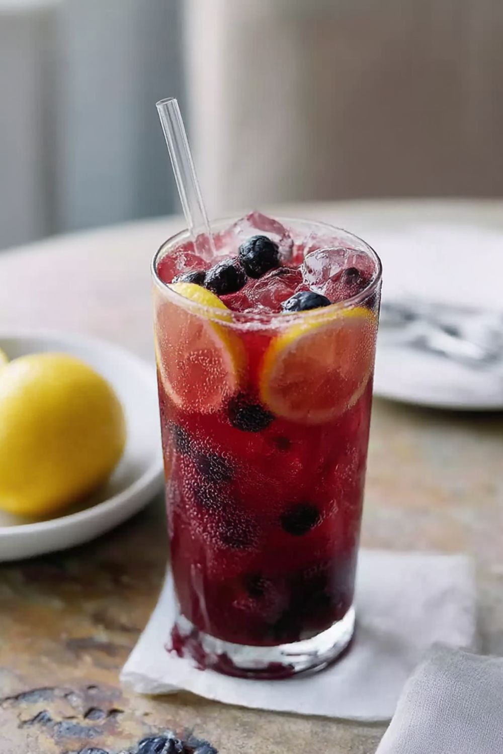 Blueberry-Mint Lemonade Recipe