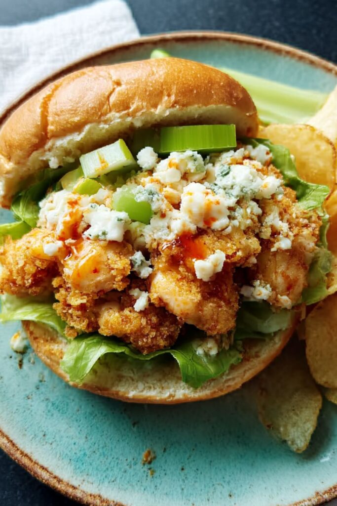 Buffalo Chicken Sandwiches Recipe