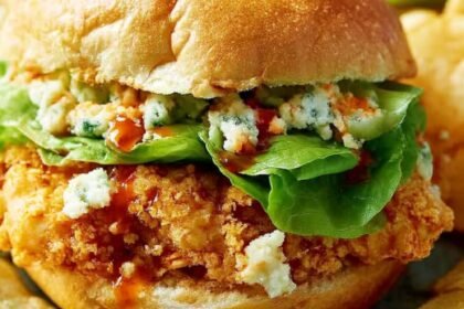 Buffalo Chicken Sandwiches Recipe