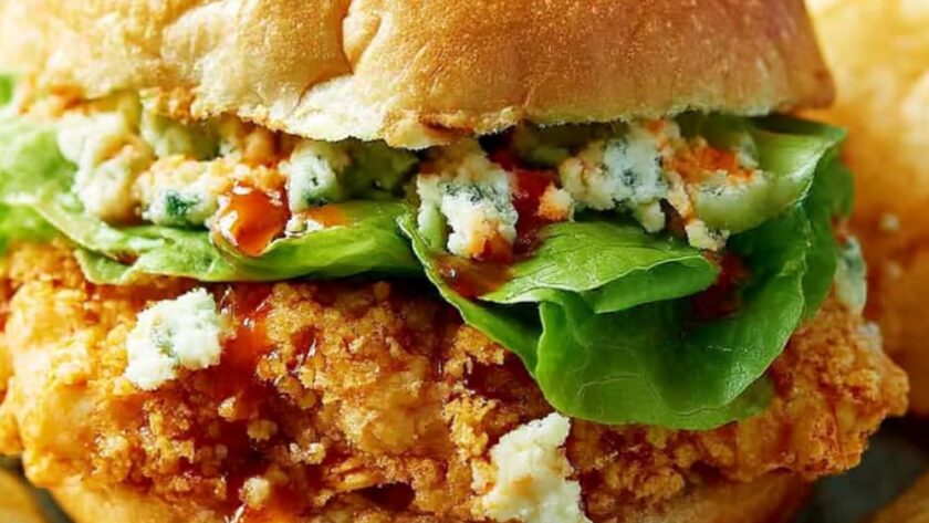 Buffalo Chicken Sandwiches Recipe