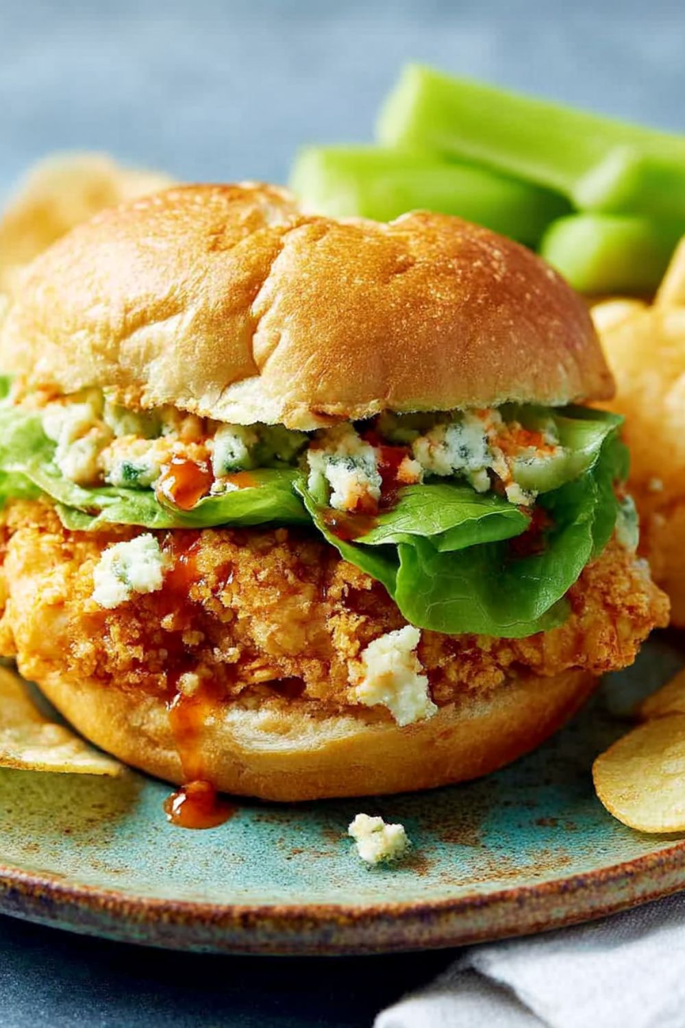 Buffalo Chicken Sandwiches Recipe