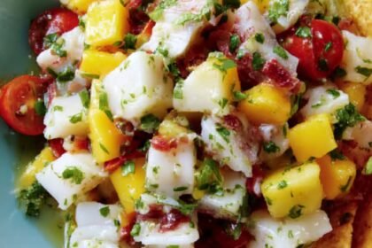 Ceviche with Tropical Fruit and Habanero Recipe