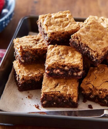Chocolate-Chip Streusel Brownies Recipe