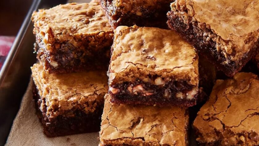 Chocolate-Chip Streusel Brownies Recipe