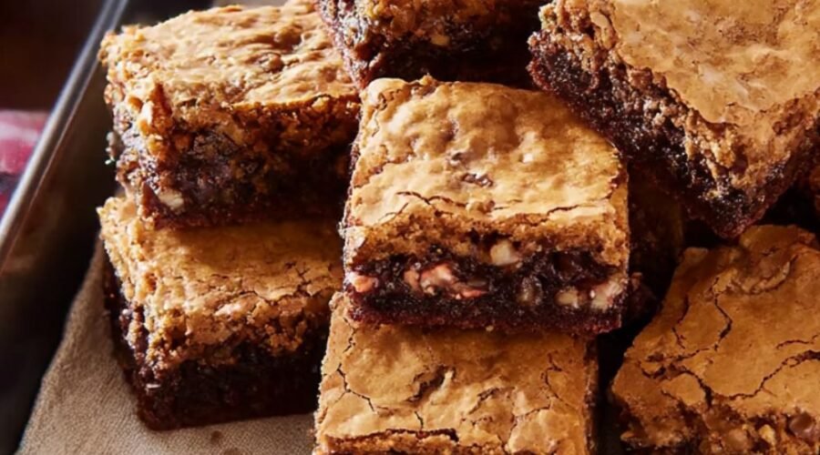 Chocolate-Chip Streusel Brownies Recipe