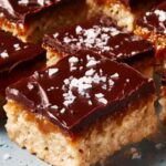 Chocolate-Peanut-Butter-Caramel Cereal Bars Recipe