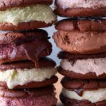 Chocolate Sea-Salt Brownie Ice Cream Sandwiches Recipe