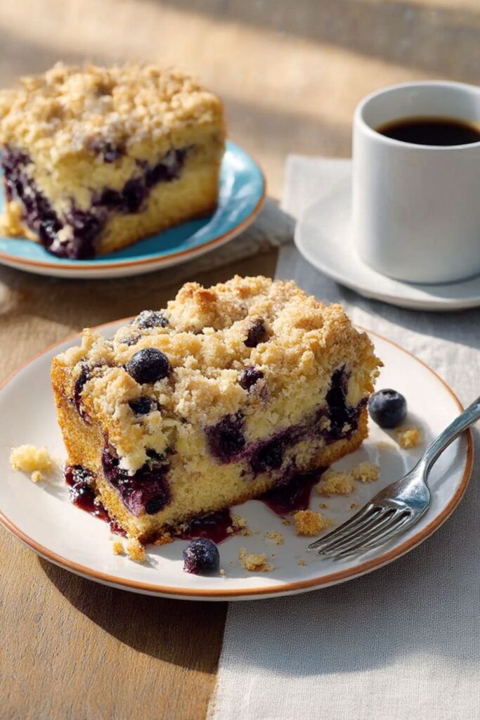 Classic Blueberry Crumb Cake Recipe