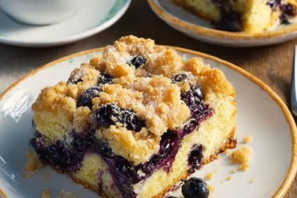 Classic Blueberry Crumb Cake Recipe