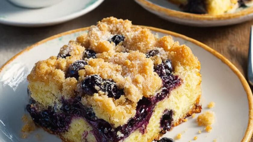 Classic Blueberry Crumb Cake Recipe