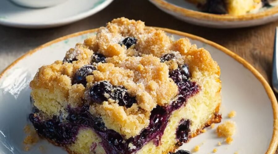 Classic Blueberry Crumb Cake Recipe