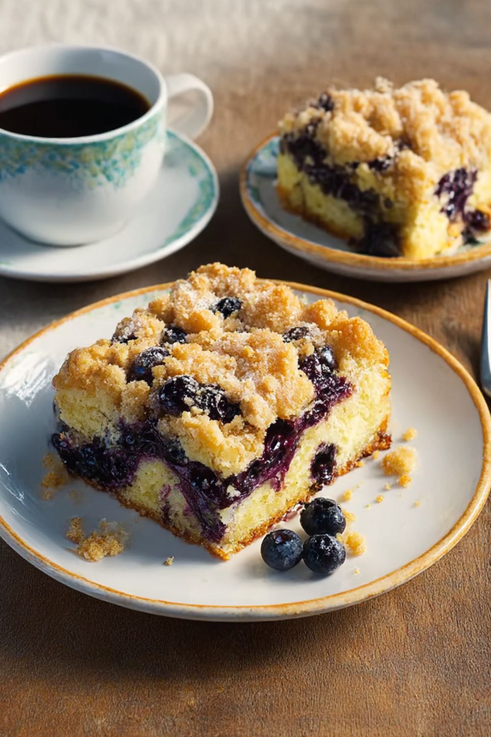 Classic Blueberry Crumb Cake Recipe