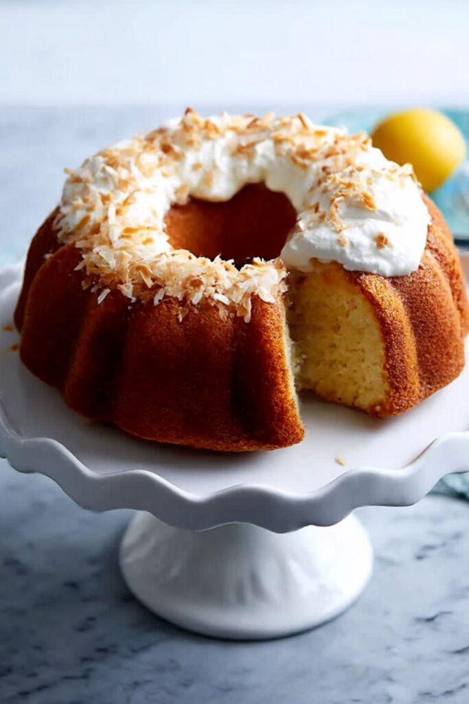 Coconut Lemon Cake Recipe