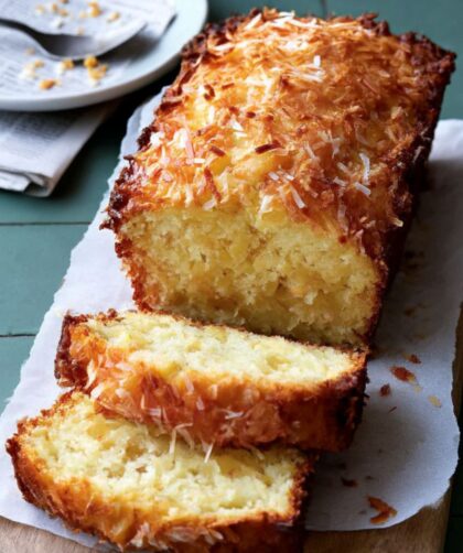 Coconut-Pineapple Loaf Cake Recipe