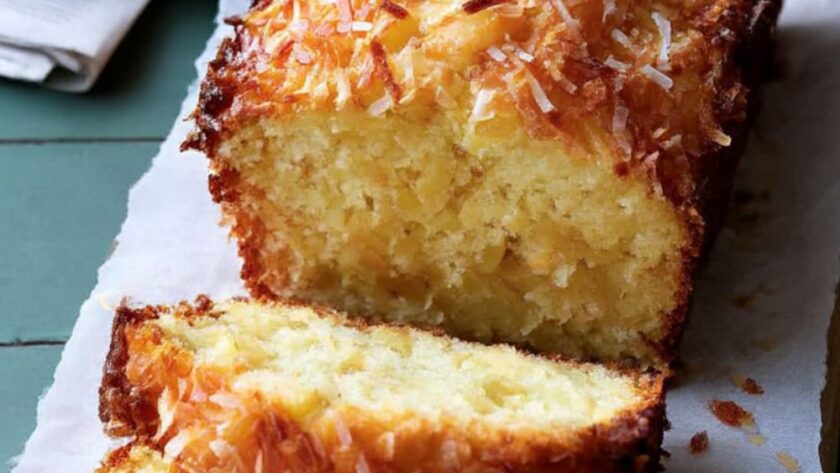 Coconut-Pineapple Loaf Cake Recipe