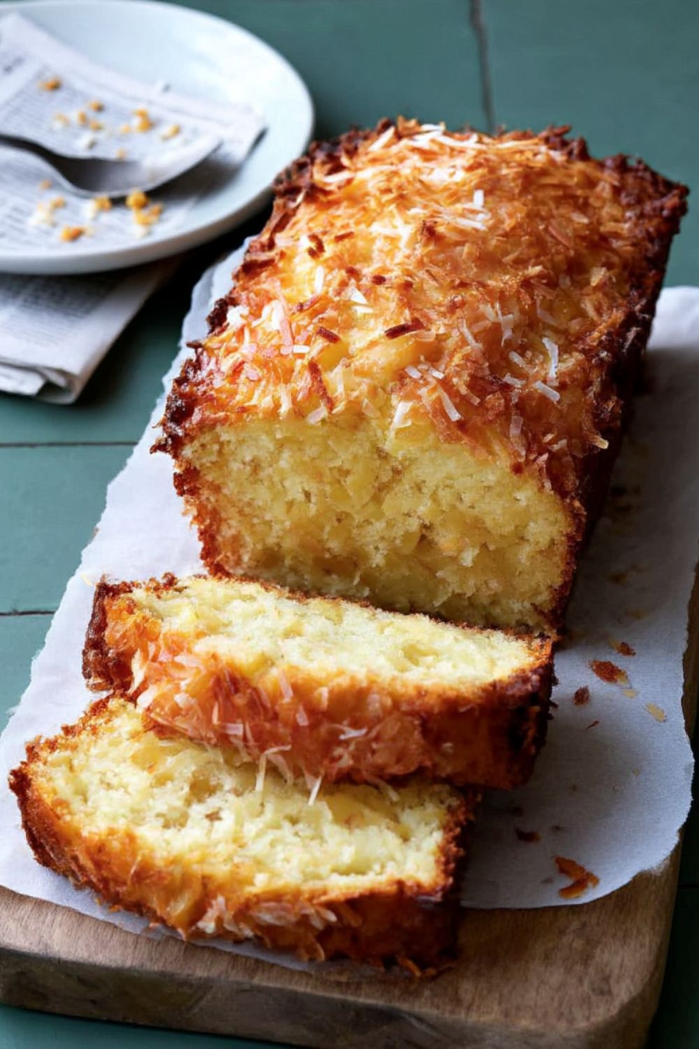 Coconut-Pineapple Loaf Cake Recipe