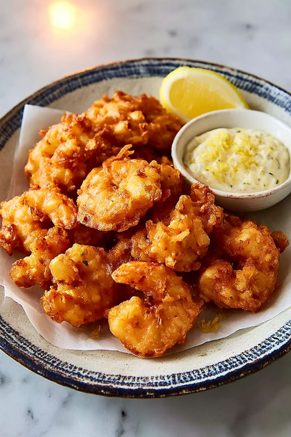 Crunchy Shrimp Fritters Recipe