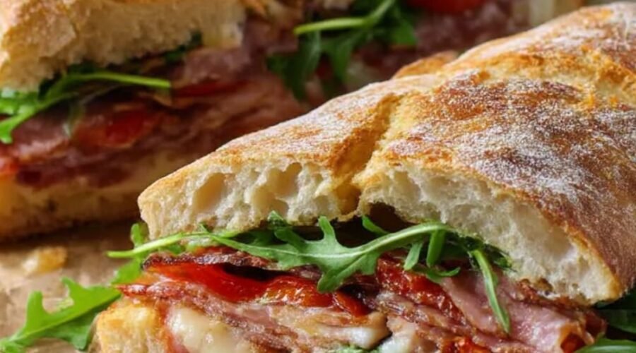 Easy Italian Panini Sandwiches Recipe