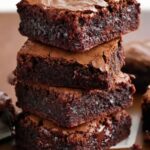 Fudgy Double-Chocolate Brownies Recipe