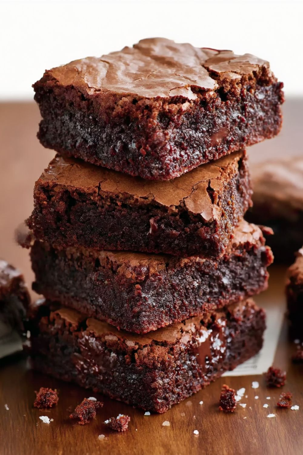 Fudgy Double-Chocolate Brownies Recipe