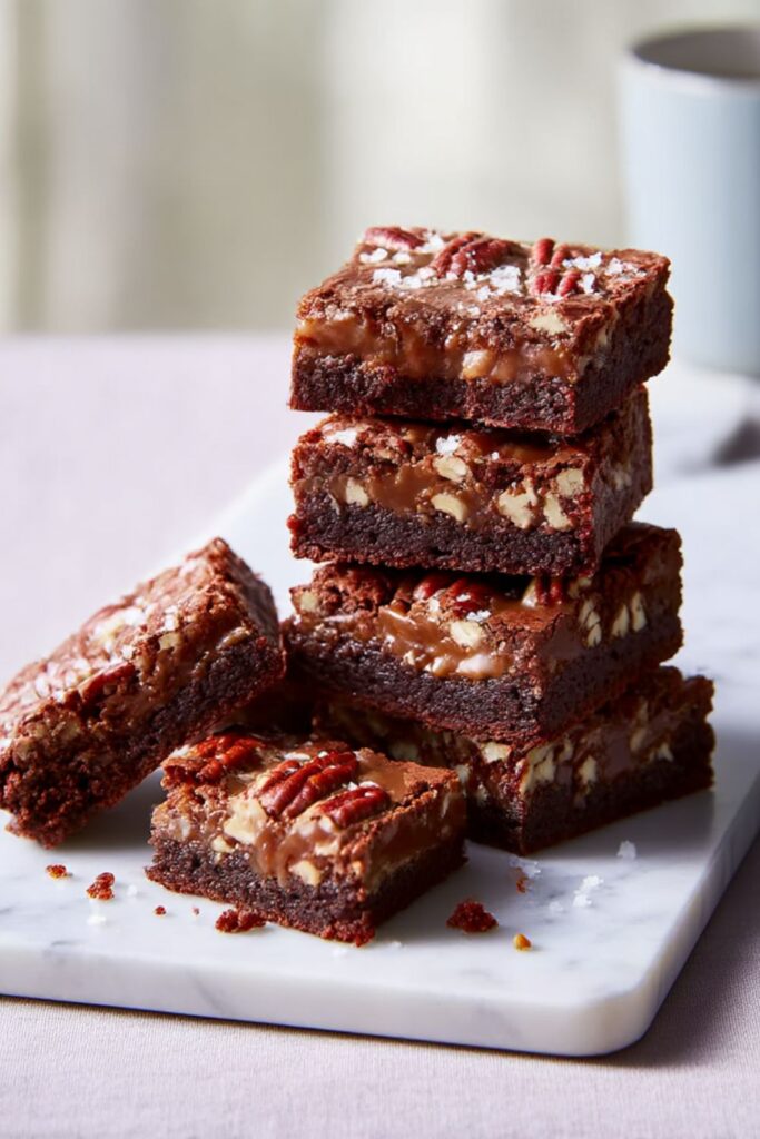 Fudgy Turtle Brownies Recipe