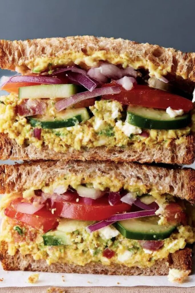 Greek Salad Sandwich Recipe