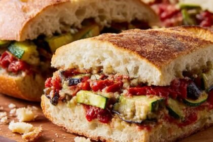 Grilled Ratatouille Muffaletta Recipe