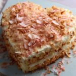 Heart-Shaped Coconut Cake Recipe