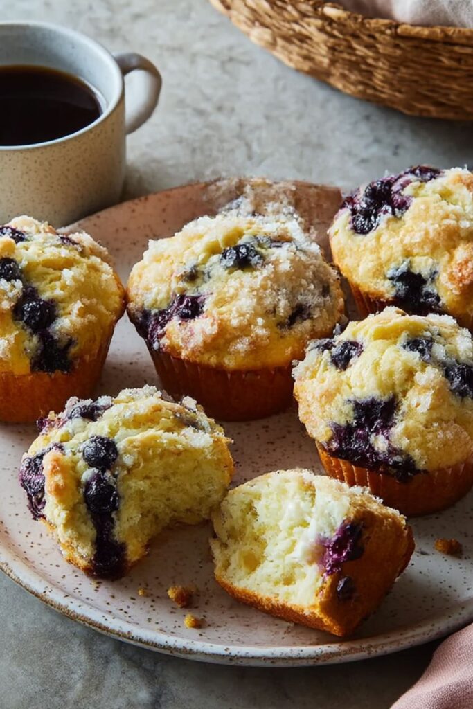 Lemon Blueberry Muffins Recipe
