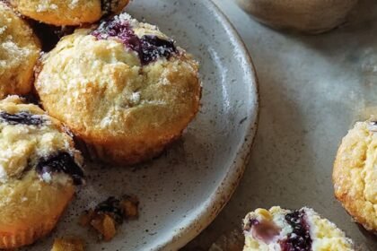 Lemon Blueberry Muffins Recipe