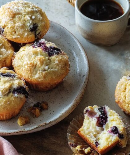 Lemon Blueberry Muffins Recipe