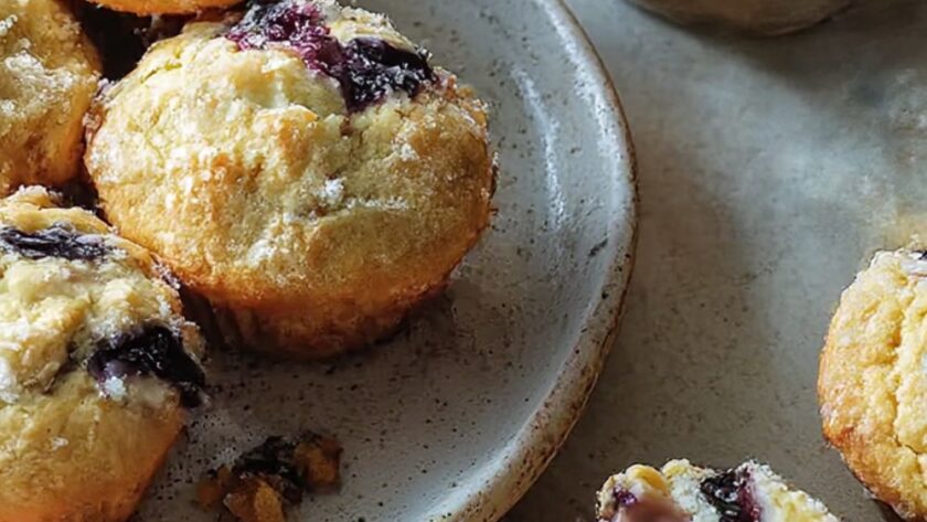 Lemon Blueberry Muffins Recipe