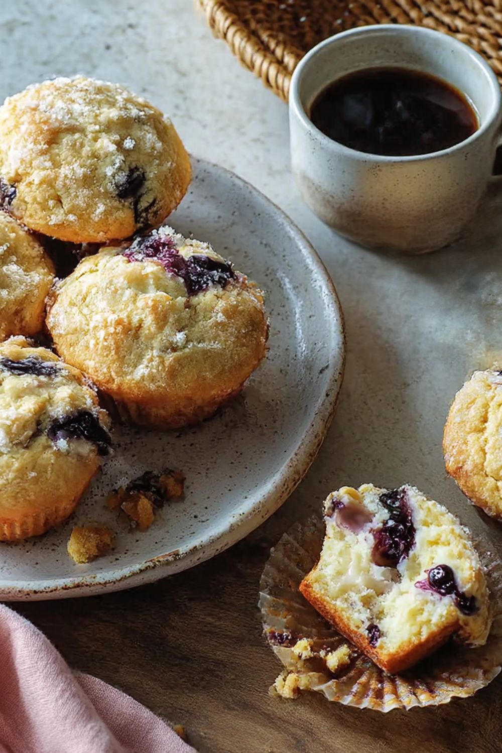 Lemon Blueberry Muffins Recipe