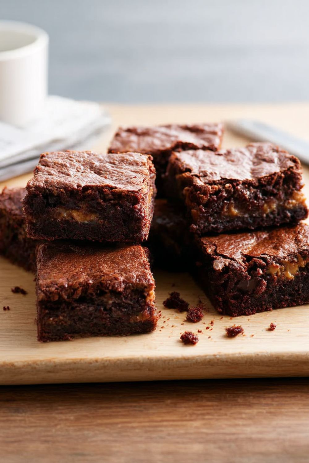 Loaf-Pan Buckeye Brownies Recipe