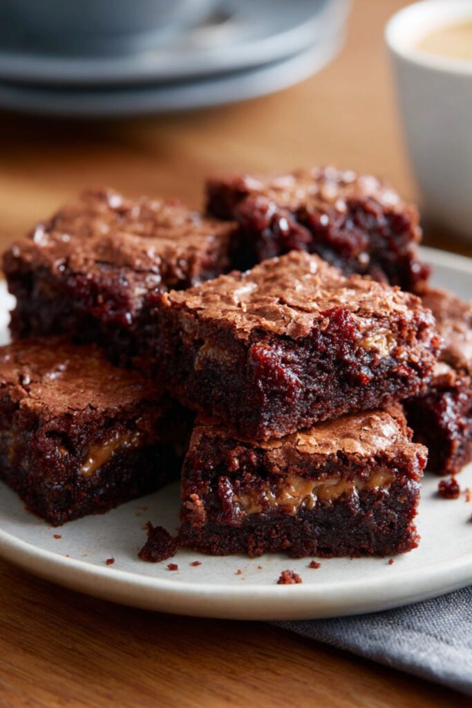 Loaf-Pan Buckeye Brownies Recipe