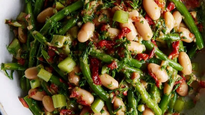 Mediterranean Three-Bean Salad Recipe