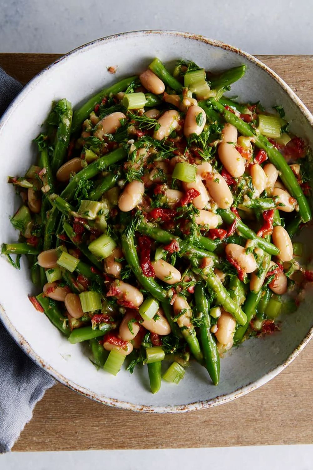 Mediterranean Three-Bean Salad Recipe