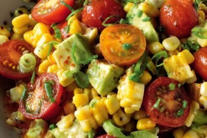 Tomato, Corn, and Avocado Salad Recipe